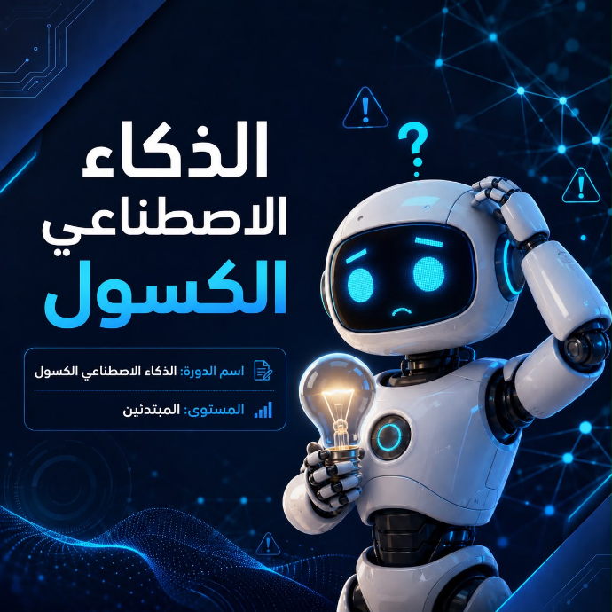 دوره الذكاء الاصطناعي الكسول